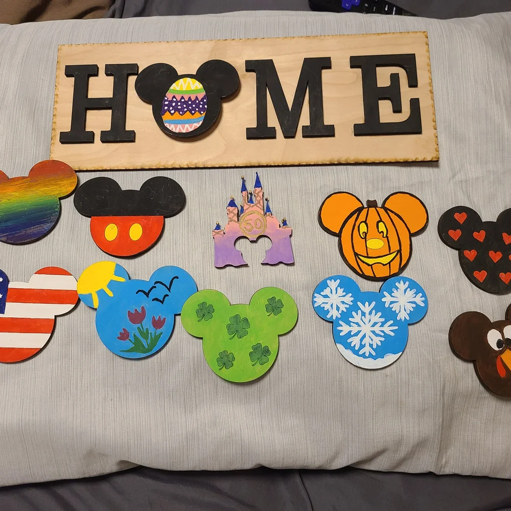 Disney Home Accents Decor with Mickey Mouse Theme - Picture 2 of 11